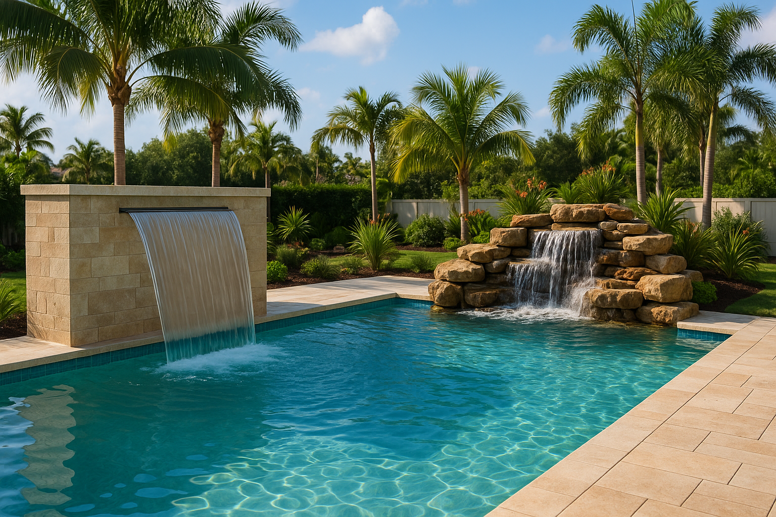 How Water Features Can Change the Look of Your Pool in Wellington