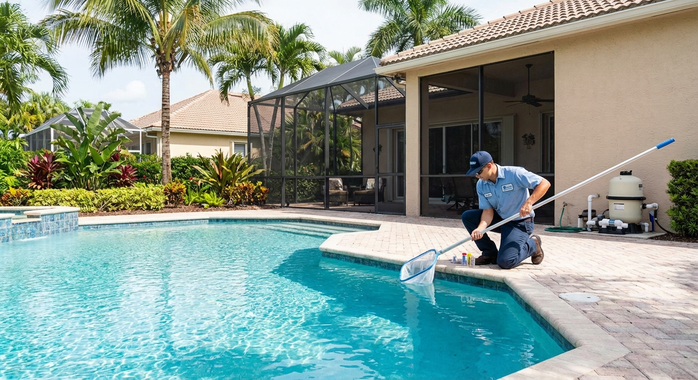 Why Many Homeowners Choose Weekly Saltwater Pool Service in Wellington
