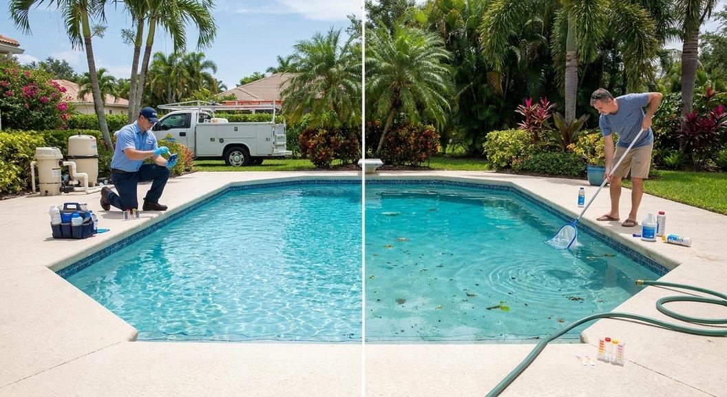 Is Weekly Pool Service in Wellington Better Than DIY Care?