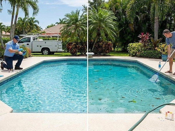 Is Weekly Pool Service in Wellington Better Than DIY Care?
